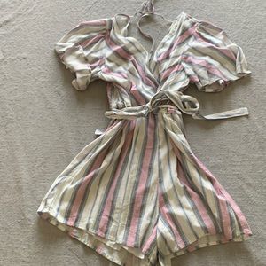 Striped Romper
